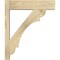 Ekena Millwork Olympic Block Rough Sawn Outlooker, Douglas Fir, 6"W x 22"D x 26"H OUT06X22X26OLY05RDF - alternate 4